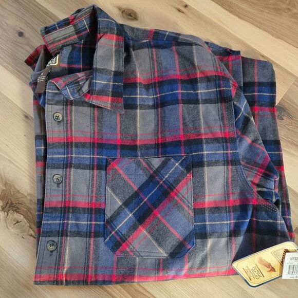 C.E. Schmidt Workwear Heavy Cotton Flannel Men's Size 3X - Picture 4 of 4